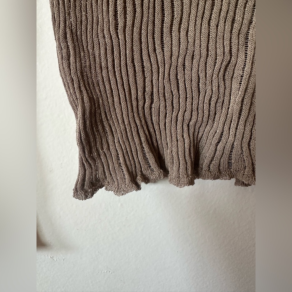Zara Sheer Knit Top - Picture 2 of 5